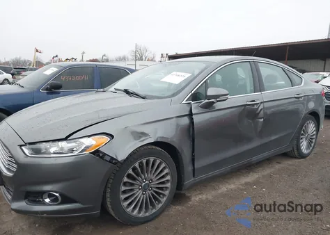 2014 Ford Fusion Titanium из США, поврежденный, VIN 3FA6P0K93ER310688
